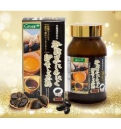 Viên uống Tỏi đen, Giấm đen Fermented Black Garlic Green+ Tăng miễn dịch, Khỏe toàn diện