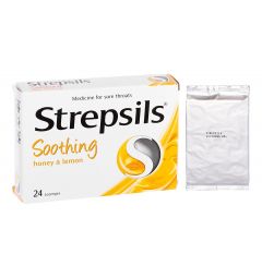 Viên ngậm Strepsils Soothing 24 viên