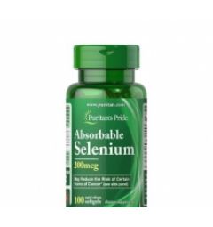  Puritan’s Pride Absorbable Selenium 200mcg 100 Softgels