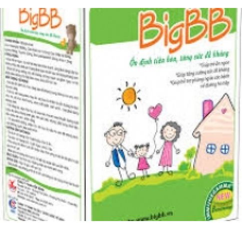 Thực phẩm chức năng BigBB - Giúp trẻ ăn ngon, Giảm tái phát viêm đường hô hấp