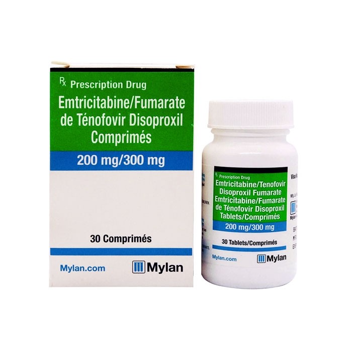 Emtricitabine 200mg Tenofovir 300mg 