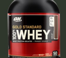 ON Gold Standard 100% Whey - Double Rich Chocolate 3.53 Lbs